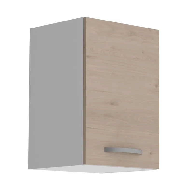 Módulo Cocina Superior Eko Estrecho Roble Jackson y Blanco 40x35 cm - Muebles