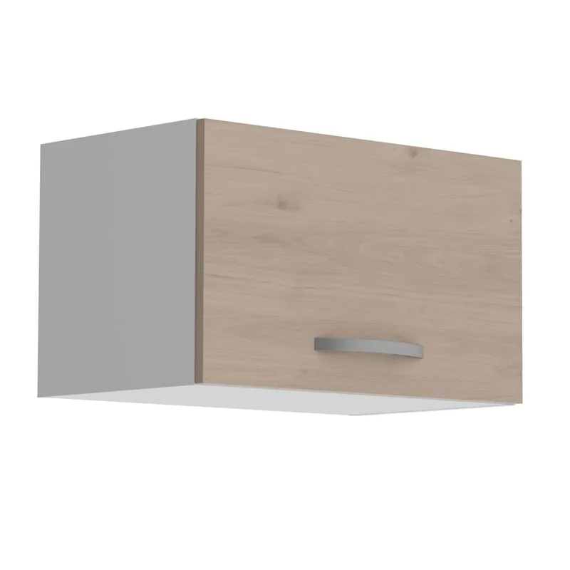 Módulo Cocina Superior Eko Pequeño 1P Roble Jackson y Blanco 60x36 cm - Muebles