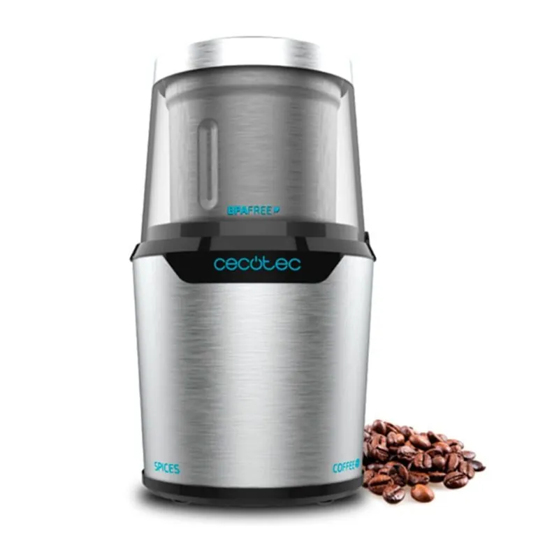 Molinillo eléctrico Cecotec TitanMill 300 DuoClean 300W inox - Electrodomésticos