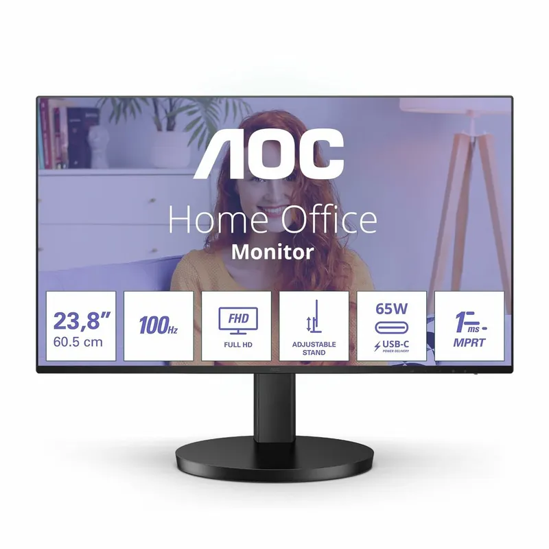 Monitor AOC 24B3CF2 Full HD 23,8" 100 Hz - Electrónica