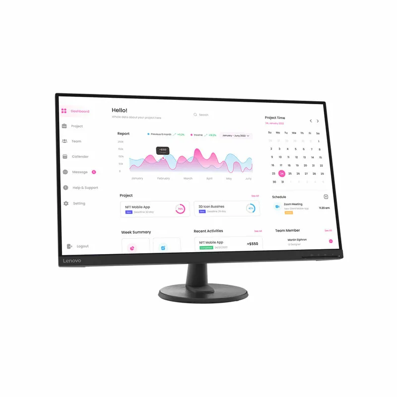 Monitor Lenovo 66FCGAC2EU Full HD 31,5" - Electrónica