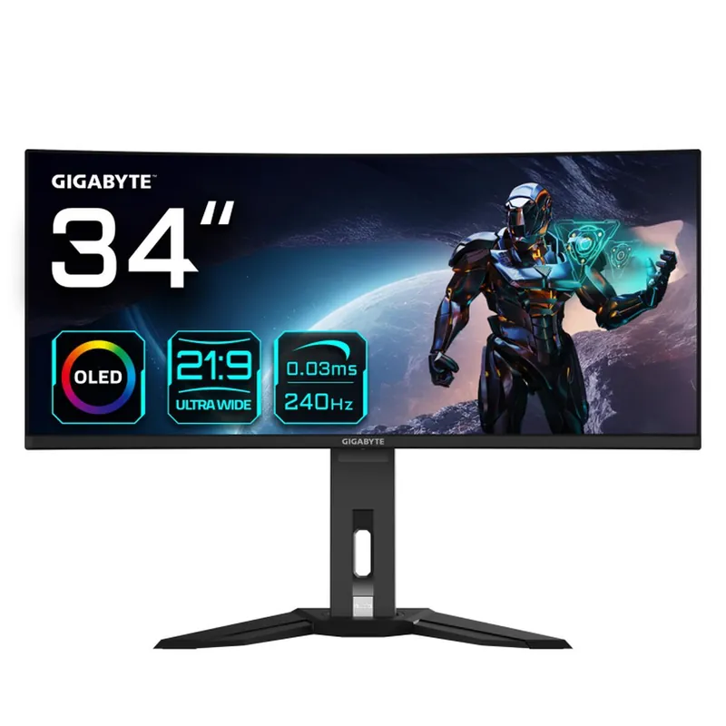 Monitor Gigabyte MO34WQ2BT 34" 240 Hz Wide Quad HD - Electrónica