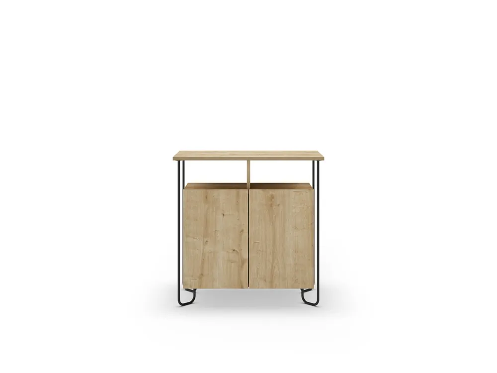 Mueble auxiliar bajo KEILA de 2 puertas - Muebles