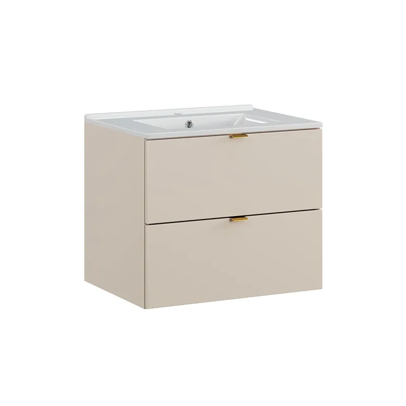 Mueble bajo lavabo encastrado 60cm Azel Cachemira - Baño