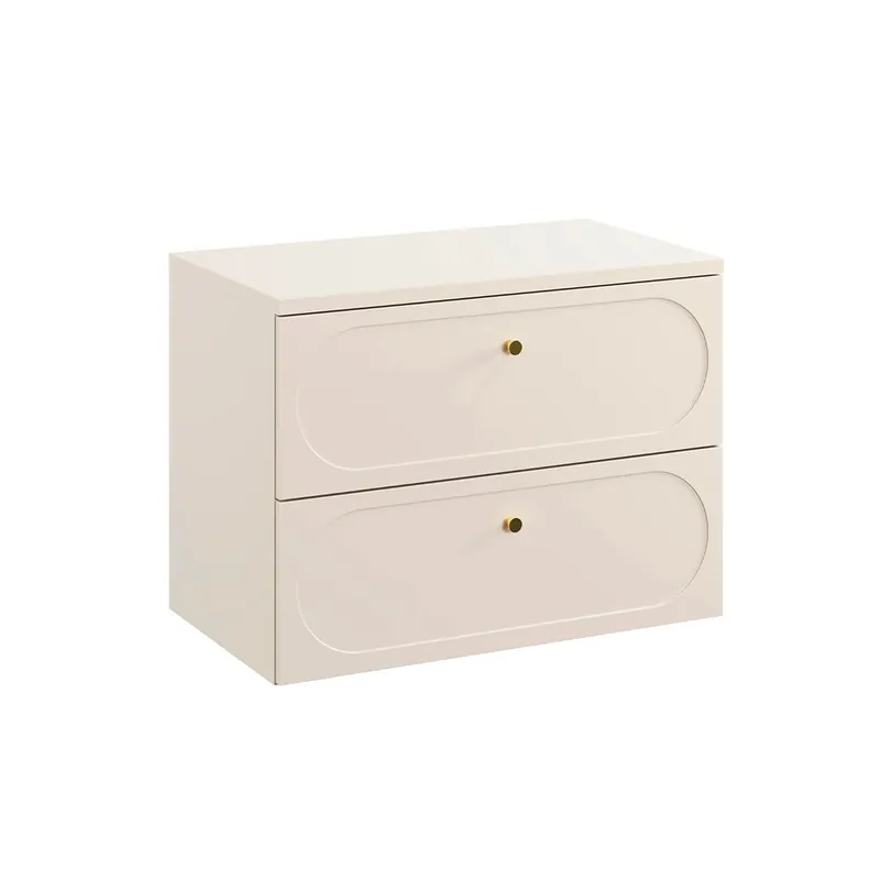 Mueble bajo lavabo 80cm encimera Sanae Beige arena - Baño