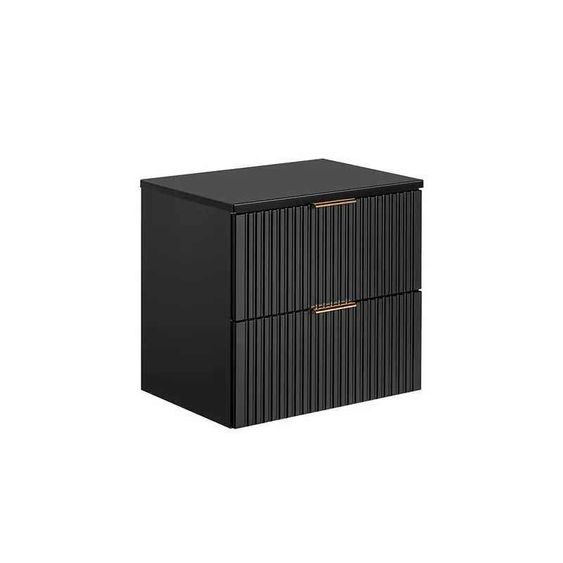 Mueble bajo lavabo 60cm y encimera Adriel Negro - Baño