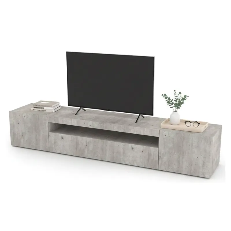 Móvel tv com efeito madeira - Muebles