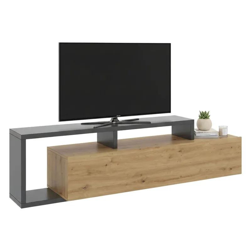 Móvel tv com efeito madeira - Muebles