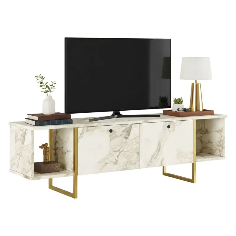 Móvel tv com efeito madeira - Muebles