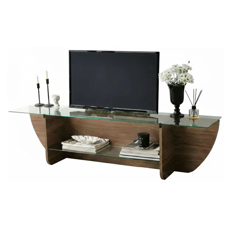 Móvel tv com efeito madeira - Muebles
