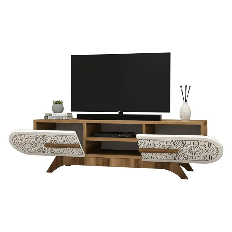 Móvel tv com efeito madeira - Muebles