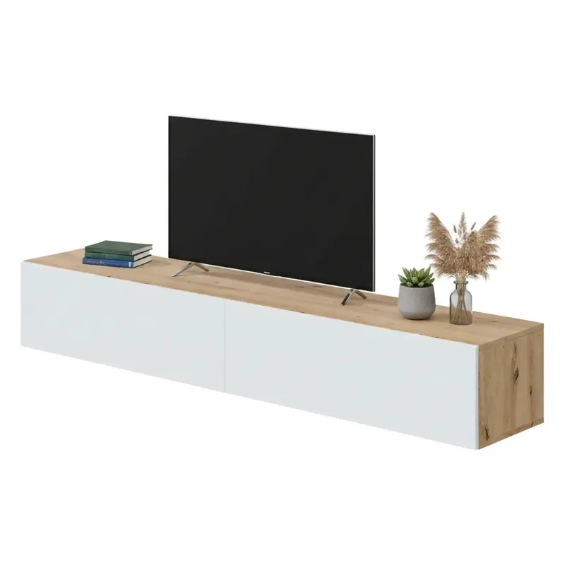 Móvel tv com efeito madeira - Muebles