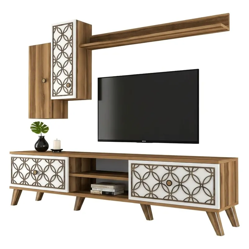 Móvel tv com efeito madeira - Muebles