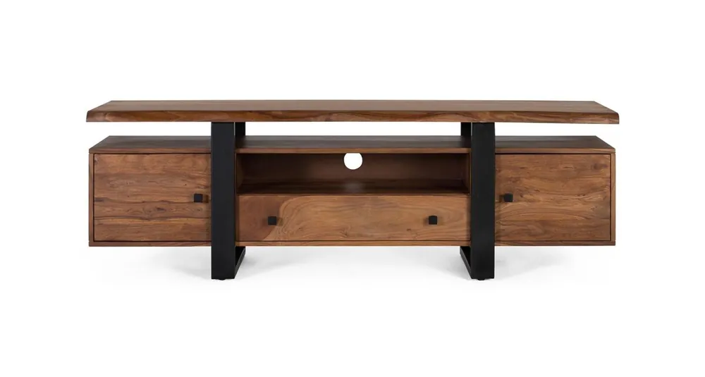 MUEBLE DE TV - AUDIO Marrón de 55x45x170 cm - Giner y Colomer