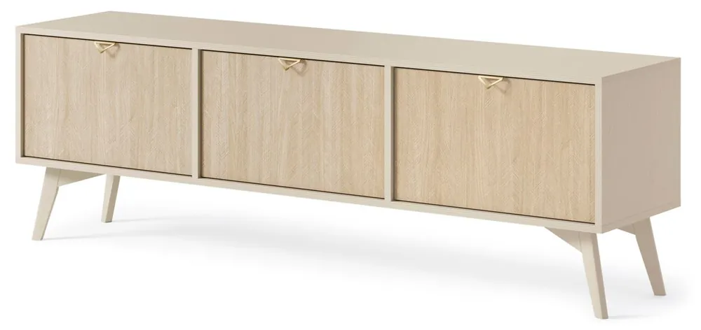 Mueble de TV FOREST 158x38x52 Beige - Muebles