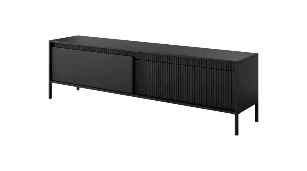 Mueble de TV SENSATION 187x39x53 Negro - Muebles