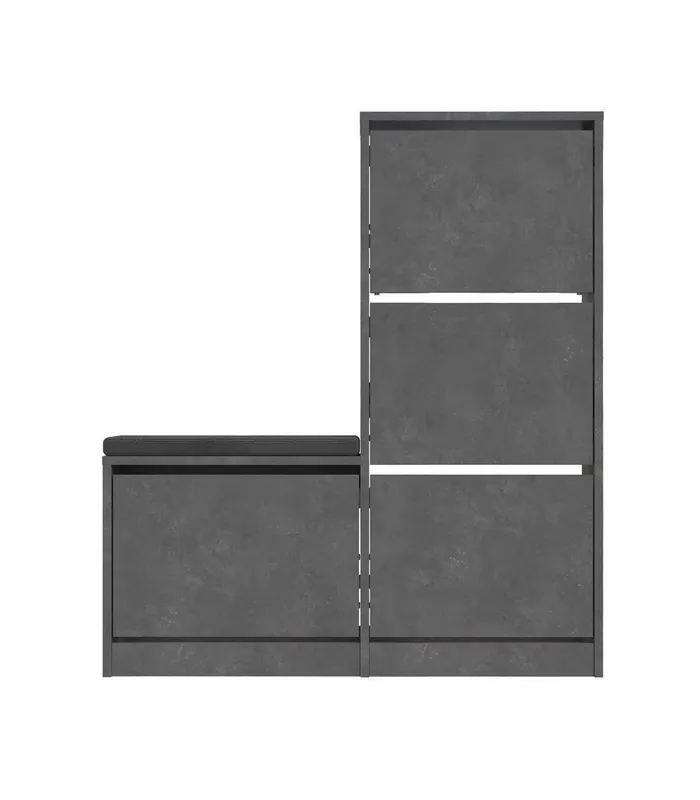 Mueble para zapatos 4 puertas L105 cm - Dude