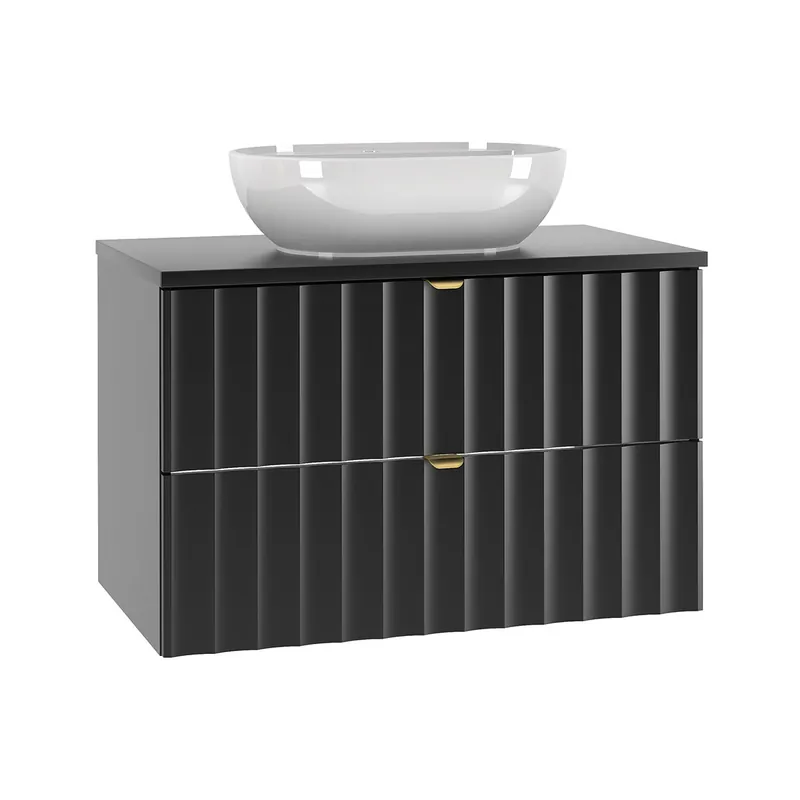 Mueble lavabo individual 80cm Lexa Blanco - Baño