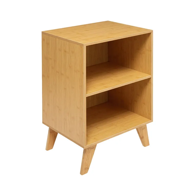 Mueble Modular en Bambú con 2 Niveles Canoply 70x45x35cm 7house - Muebles