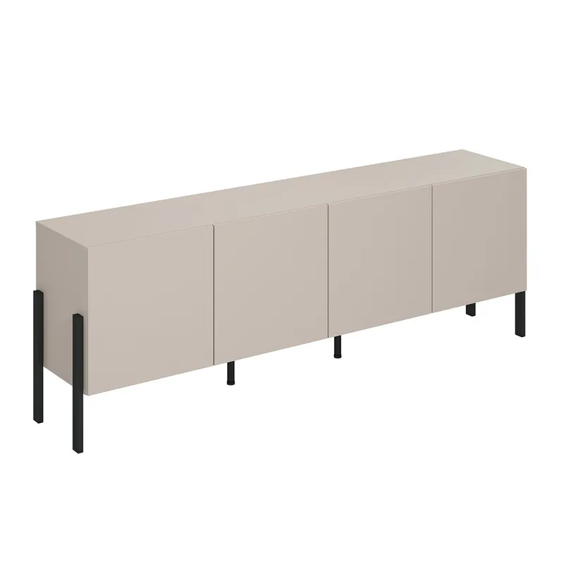 Mueble TV 4 puertas 200 cm Bérénice Cachemira - Muebles