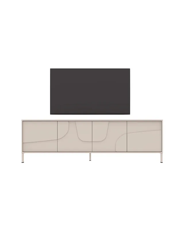 Mueble TV 4 puertas cashmere CAMILLE - Muebles