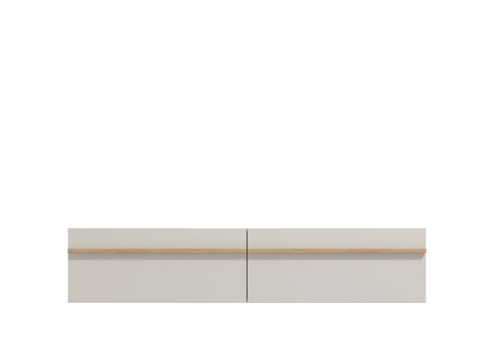 Mueble TV 154cm cashmere y roble ARLES - Muebles
