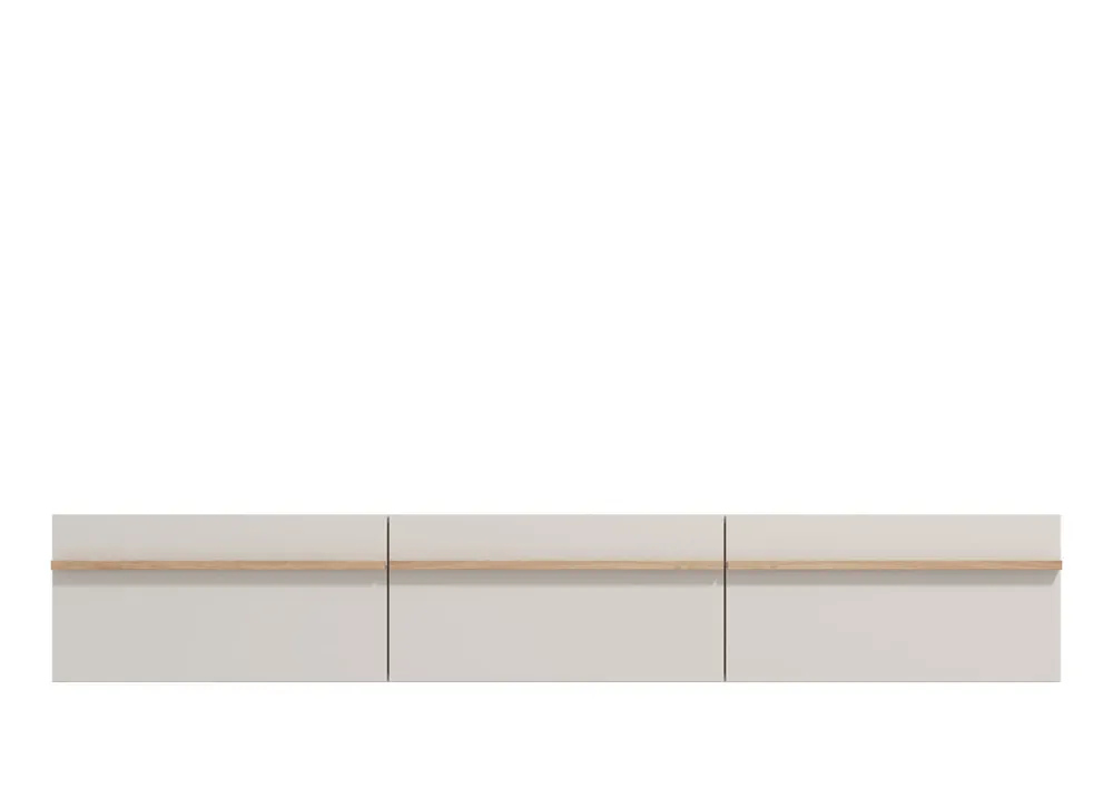 Mueble TV 192cm cashmere y roble ARLES - Muebles