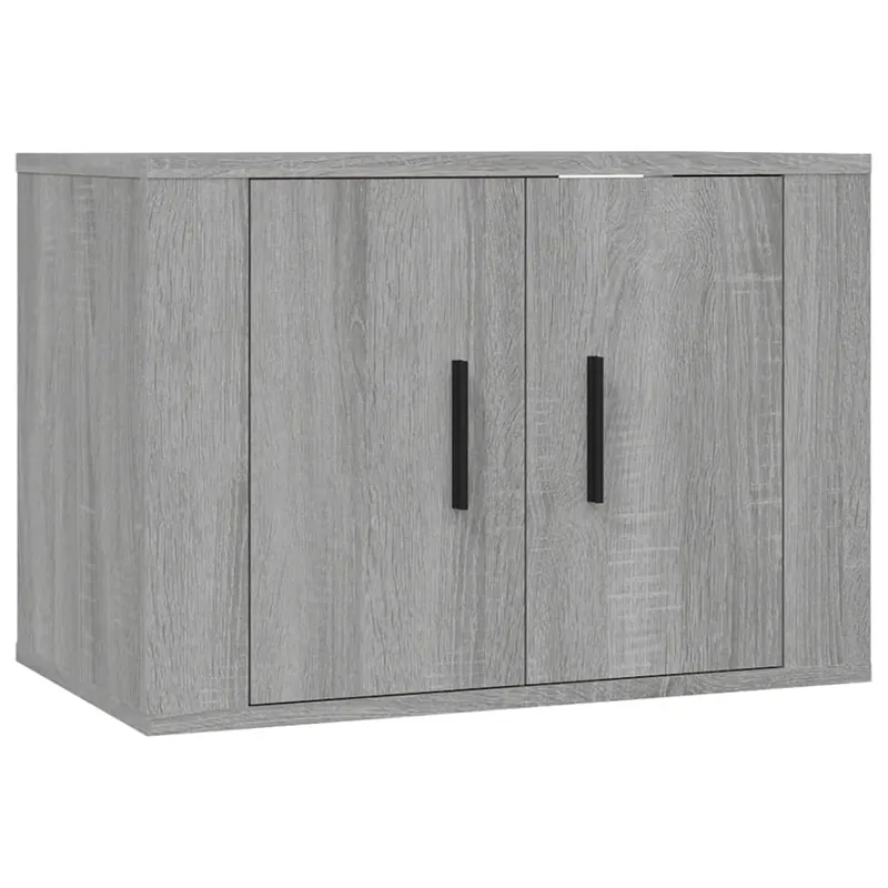 Mueble TV - Mesa de TV de pared gris Sonoma 57x34,5x40 cm