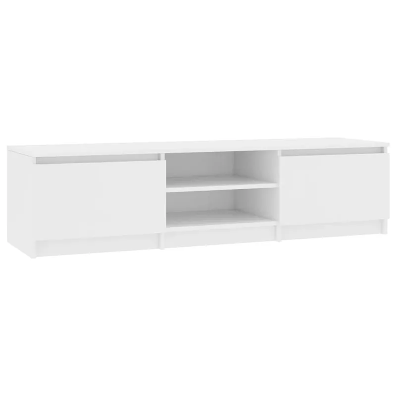 Mueble TV - Mesa de TV madera contrachapada color roble Sonoma 140x40x35,5cm