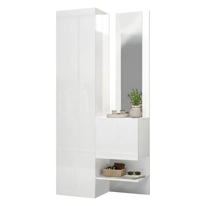 Móveis de entrada com efeito madeira - Muebles