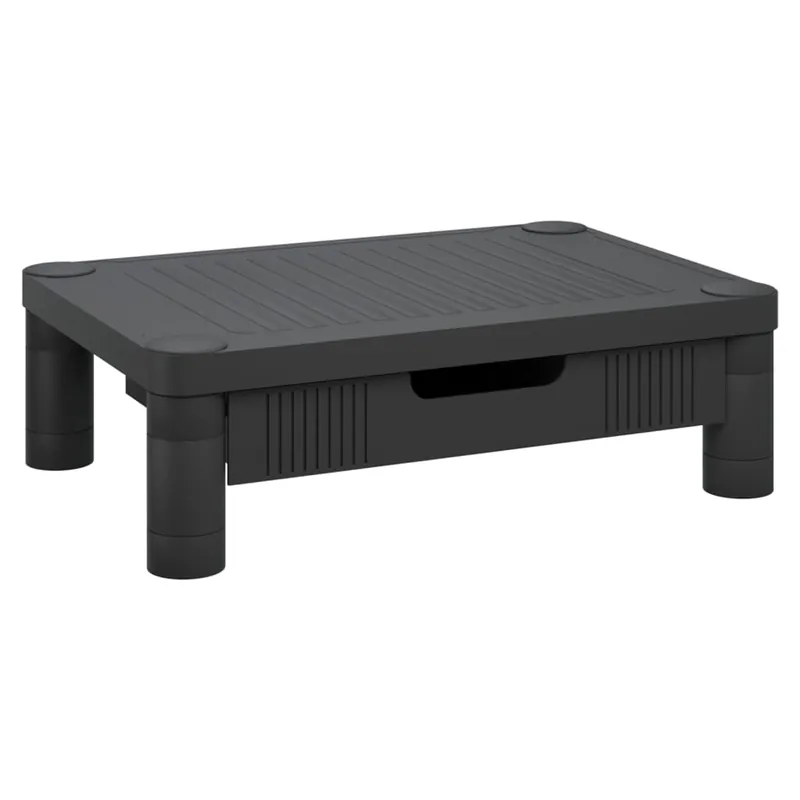 Soporte para monitor negro 43x30,5x13 cm - Muebles