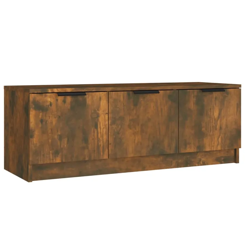 Mueble de TV madera contrachapada madera antigua 102x35x36,5 cm - Muebles