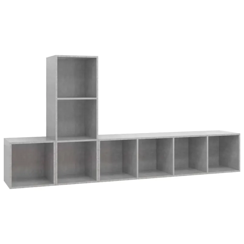 Juego de muebles de salón 3 piezas madera ingeniería roble Sonoma