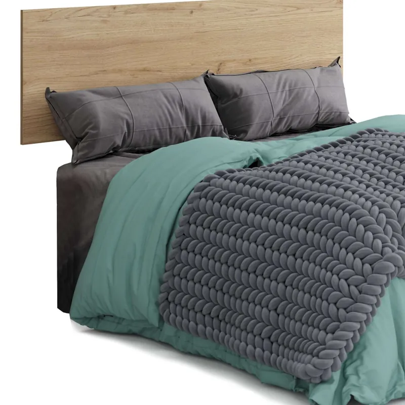 Pack Habitación Matrimonio Clim Estilo Industrial (cabecero+ 2 Mesitas+armario + Cómoda) - Descanso
