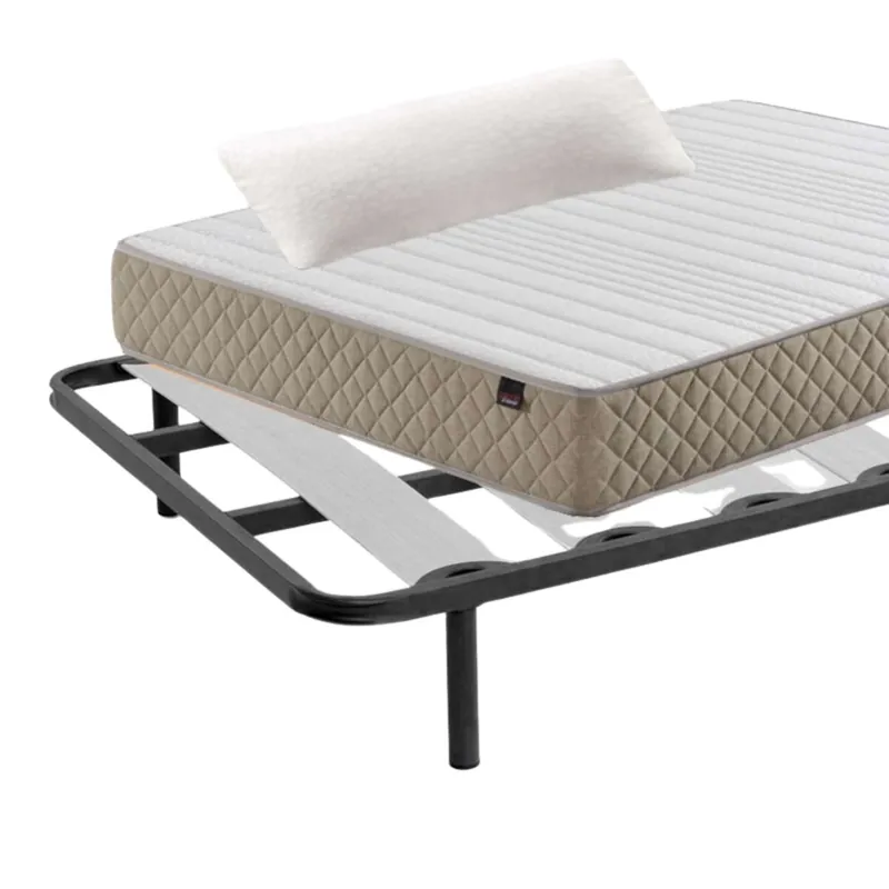 Pack Ahorro Hipnos Descanso Completo 90x180 cm (colchón + Somier Balda Ancha + Patas + Almohada)