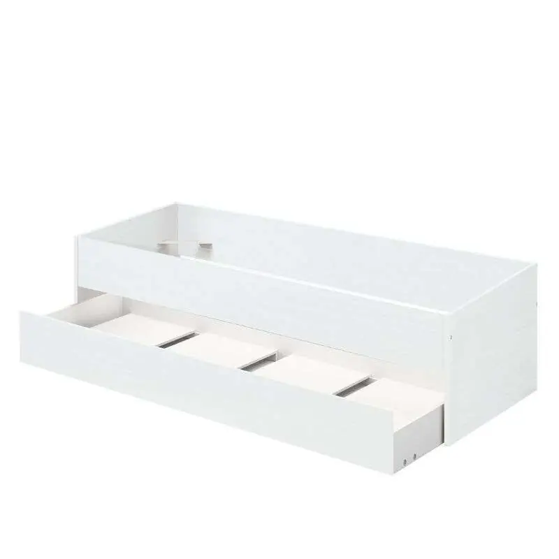 Pack Muebles Dormitorio Juvenil Tibet Estilo Natural en Color Roble Cambrian (Cama + Armario + Cómoda) - Descanso