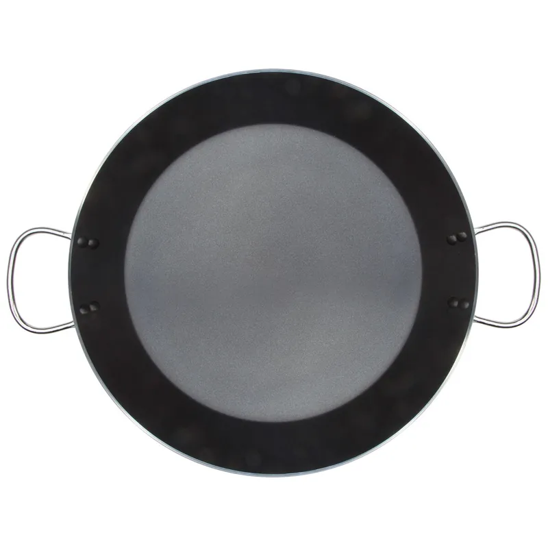 Wecook Kratha Paellera Inducción 30cm, 4 Raciones, Aluminio Prensado, Antiadherente sin PFOA, 3mm Espesor, , Negro - Cocina