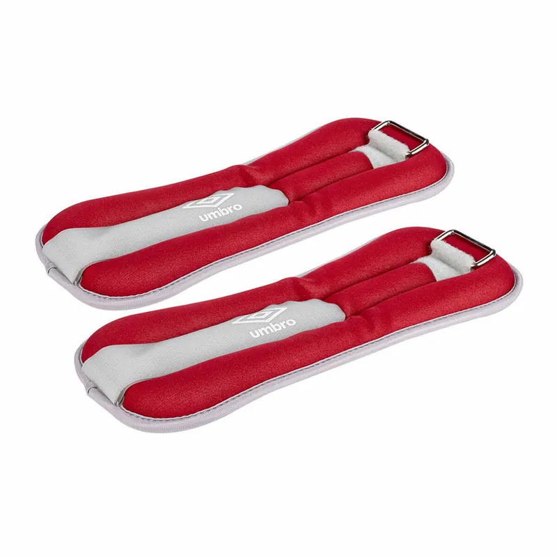 Pesas para Tobillos Umbro 1 kg Rojo 2 Unidades - Deporte