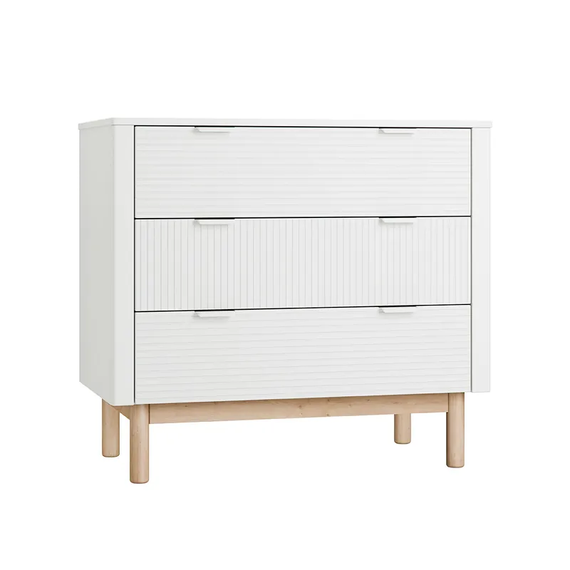 Pinio Miloo Cómoda 3 cajones Blanco - Bebé