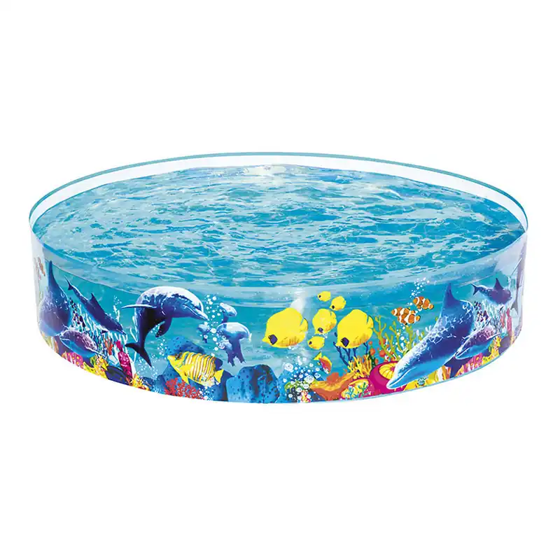 Bestway Piscina Rigida Infantil PVC Marina 183x38 cm +2 Años Jardin 55030 - Jardín