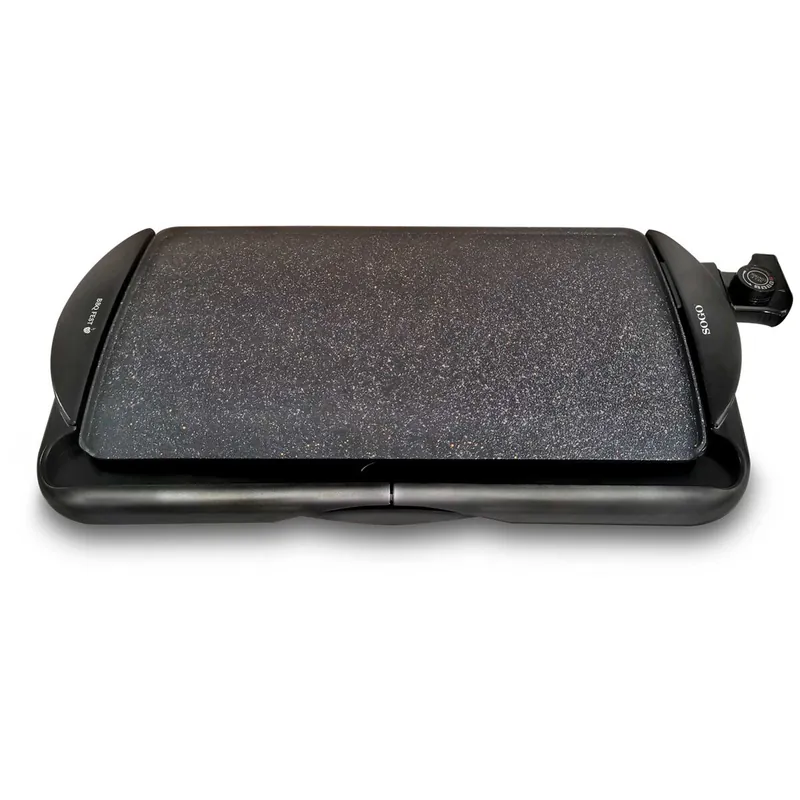 SOGO PLANCHA DE ASAR LISA BBQ FEST 48x26cm-2000W