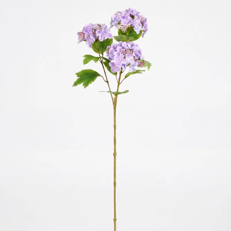 Planta floral artificial VIBURNUM lila 81cm - Decoración