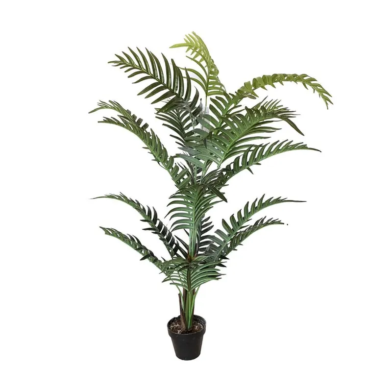 Planta imitación palmera Areca verde Ø45x100 cm - Jardín
