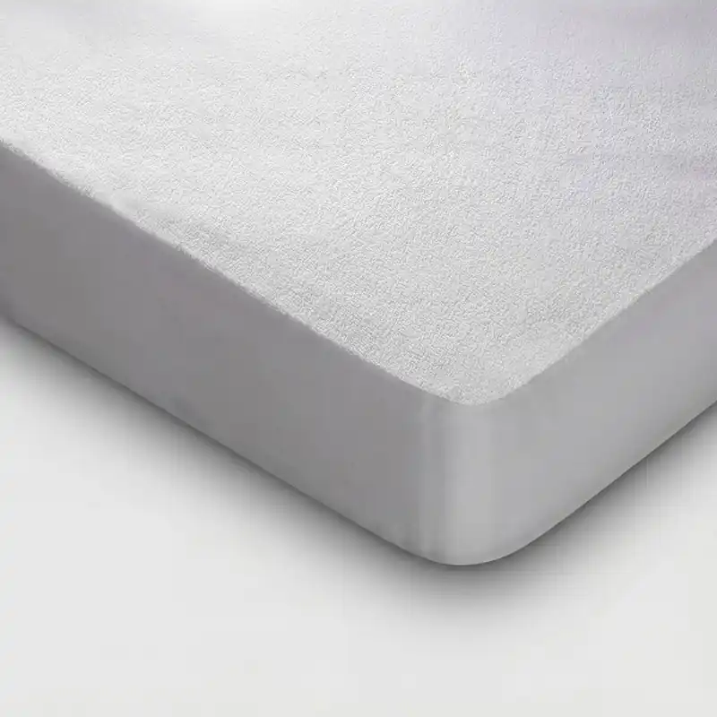 Protector colchón SOMNALIS rizo impermeable cama 90/100cm - Descanso