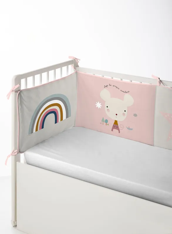 PROTECTOR DE CUNA/MAXICUNA SUSANITA ROSA - Bebé
