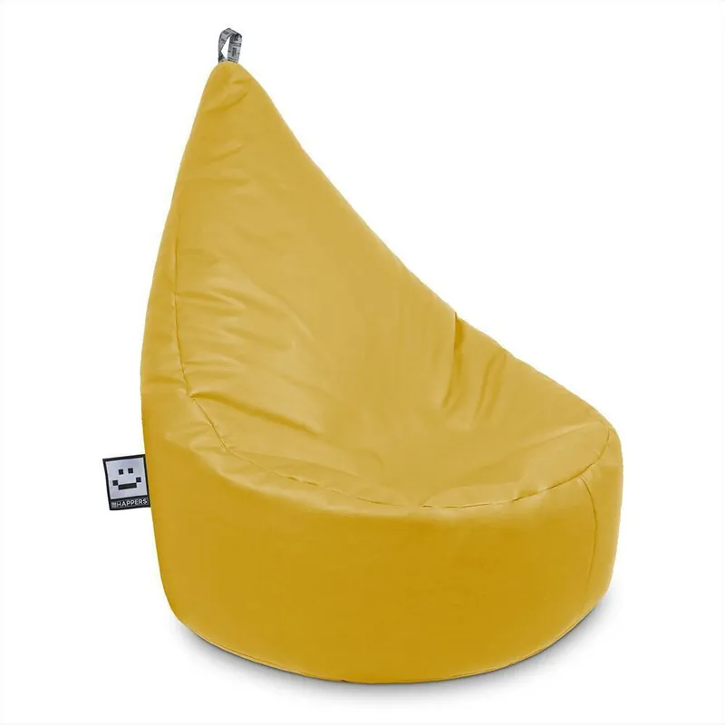 Puff Butaca Polipiel Amarillo Happers Infantil Infantil HAPPERS - Bebé