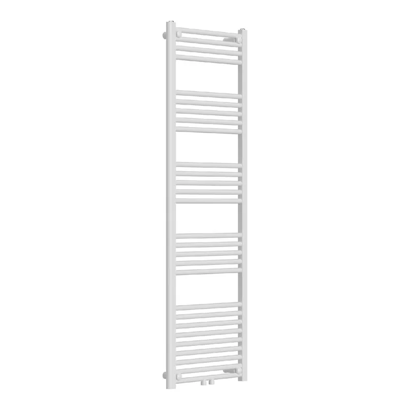 Radiador toallero mural Voss 655 W 28 tubos acero 160x50cm - Blanco [neu.haus]