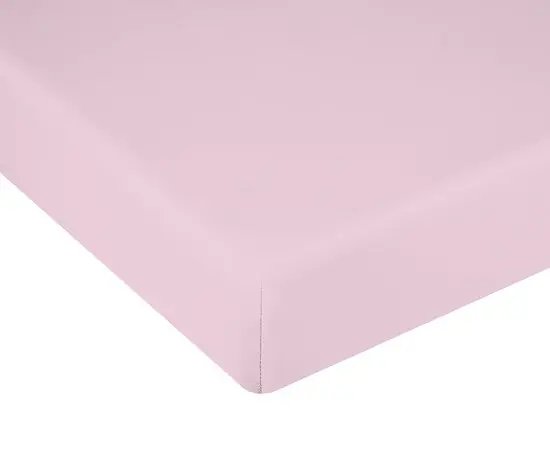 Sábana Bajera Ajustable Donegal Cama 90cm Rosa - Textil