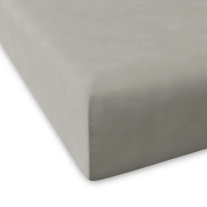 Sábana bajera CASUAL gris 160x200+28 cm - Textil