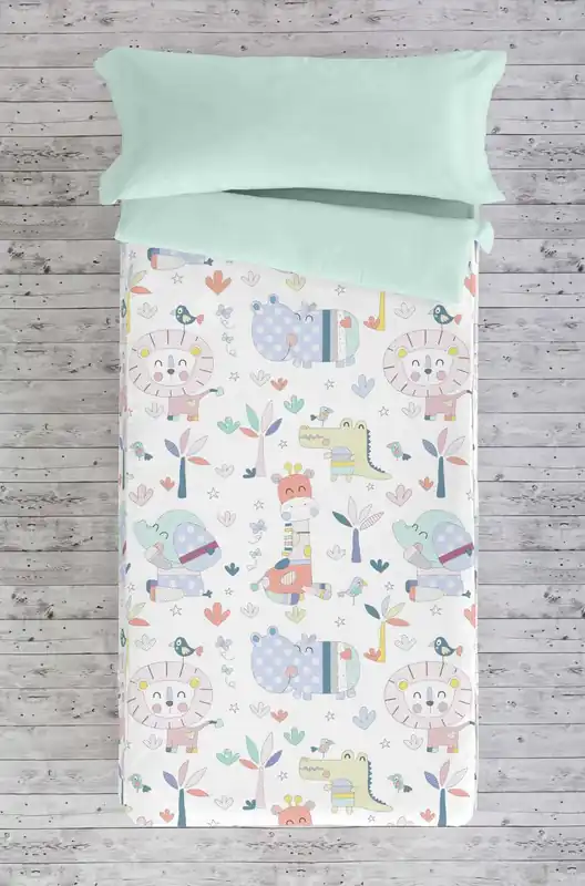 SACO NORDICO CON RELLENO CLK JUNGLA CAMA 90 - Textil